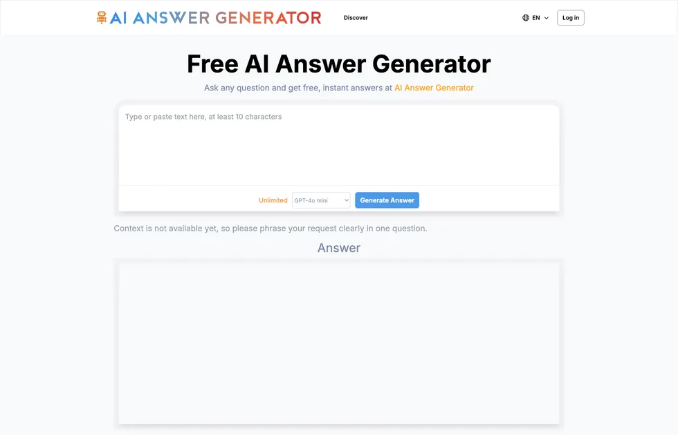 AI Answer Generator