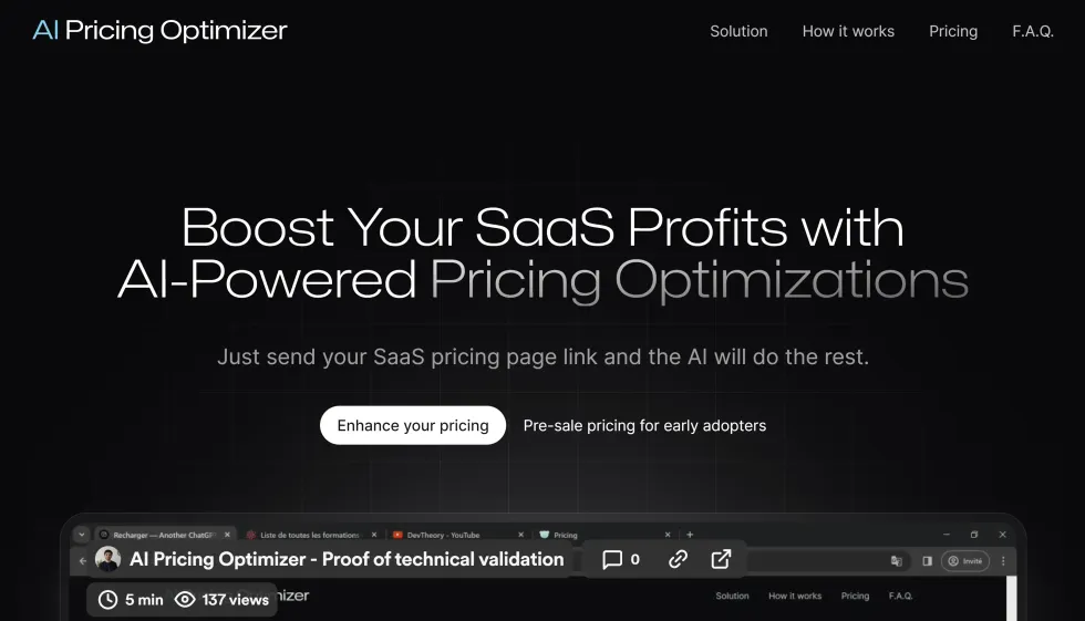 AI Pricing Optimizer