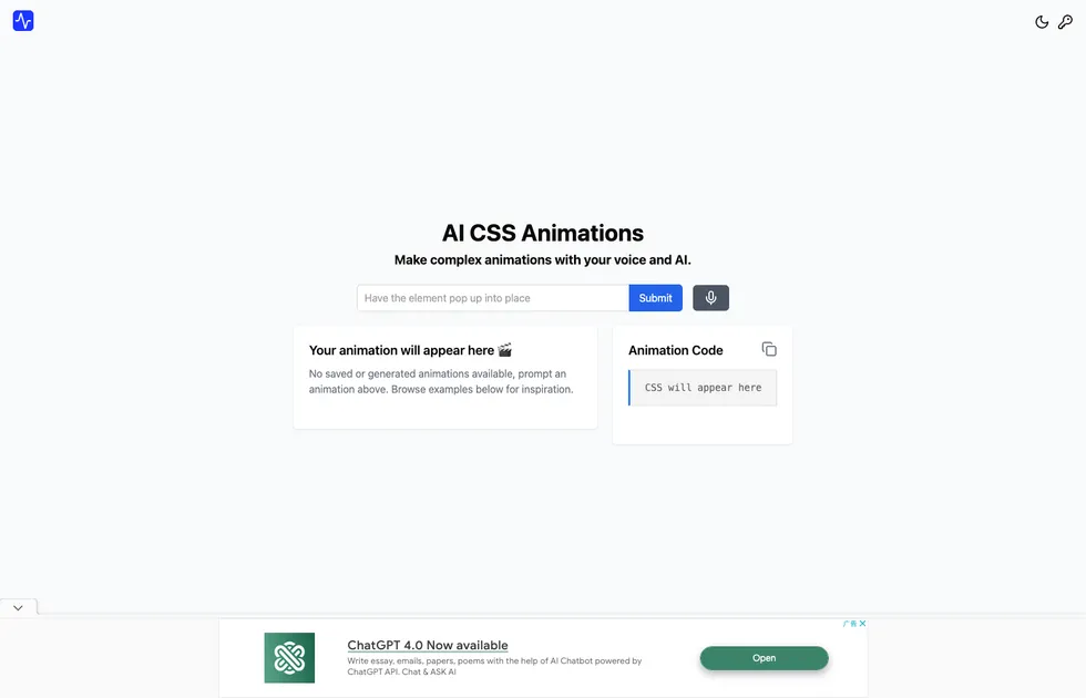 AI CSS Animations