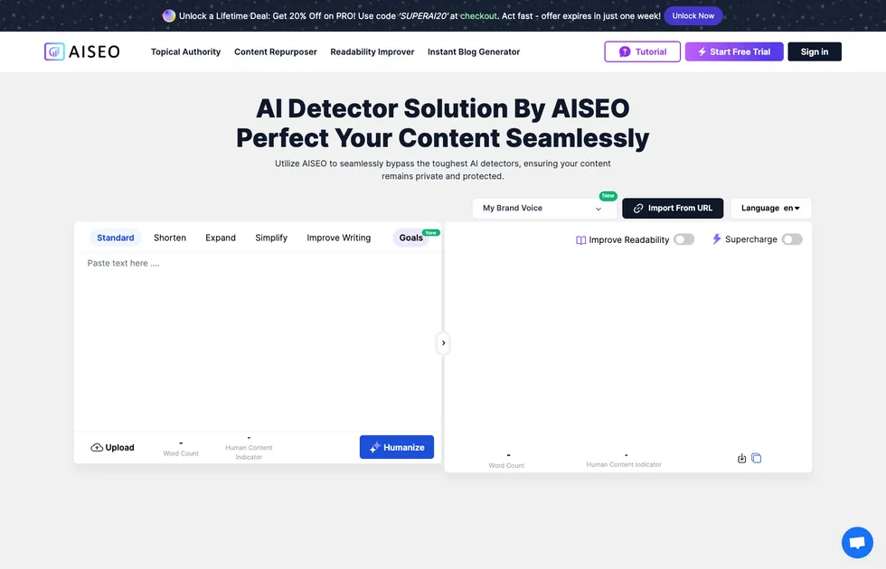 AISEO AI Content Detector