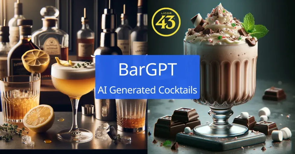 BarGPT, AI Generated Cocktail Recipes