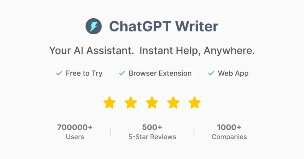 ChatGPT Writer