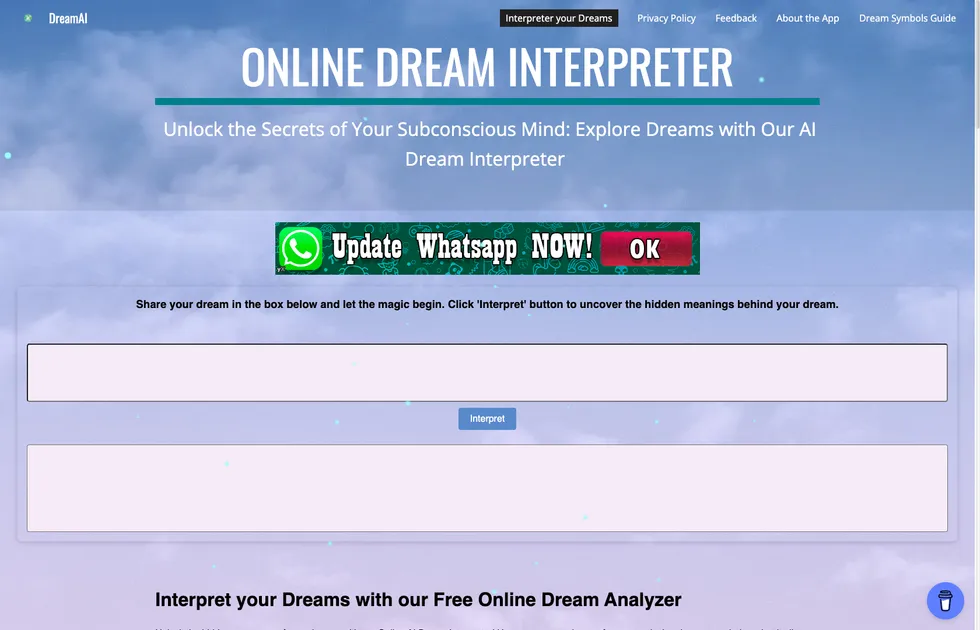 Dream Interpreter