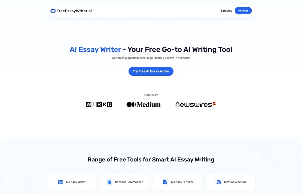 FreeEssayWriter.ai