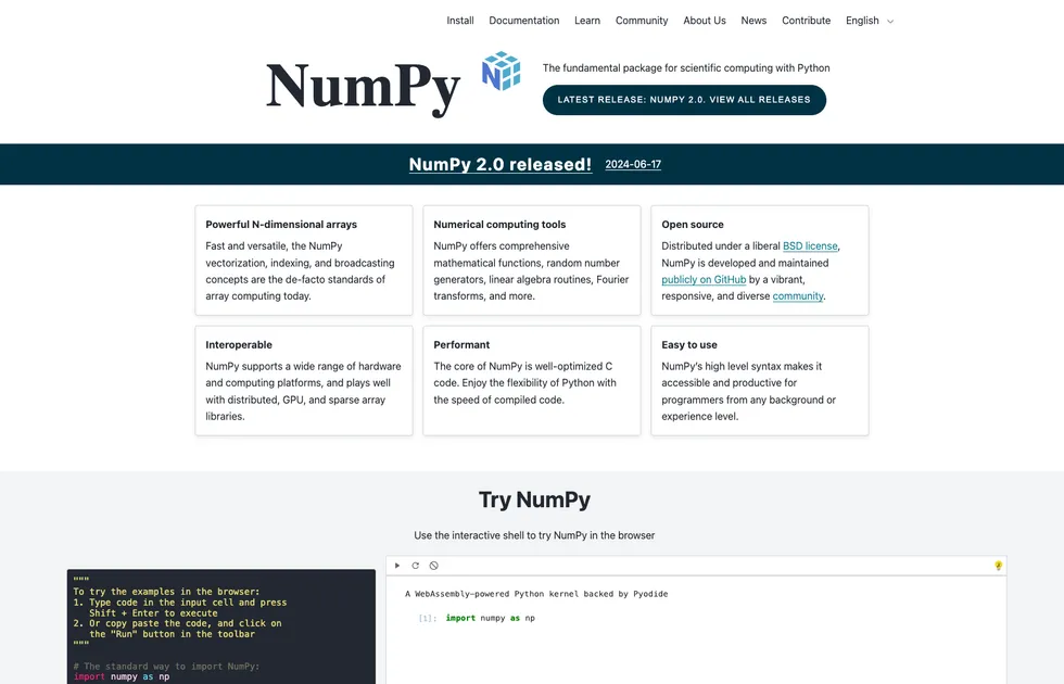 NumPy