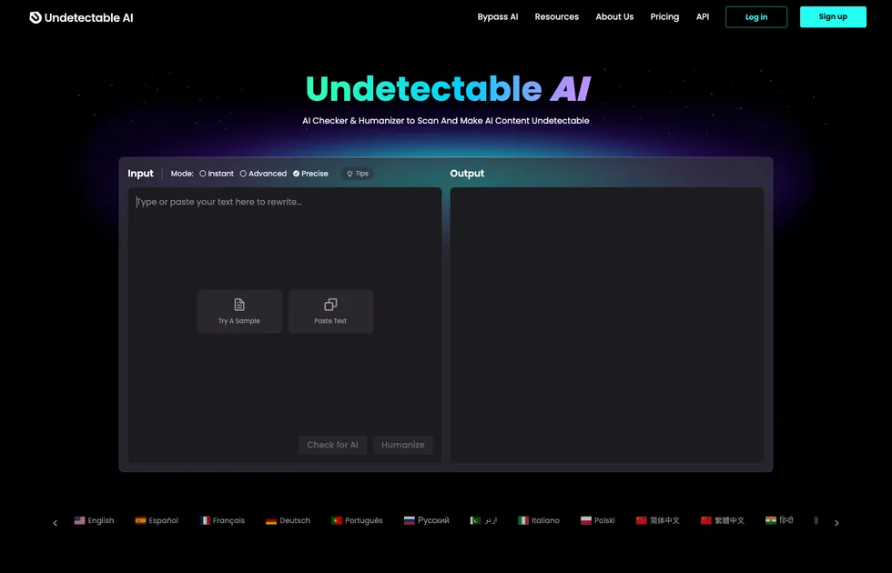 Undetectable AI