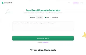 Excel Formula Bot