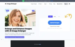 AI Image Enlarger