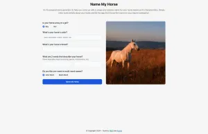 NameMyHorse